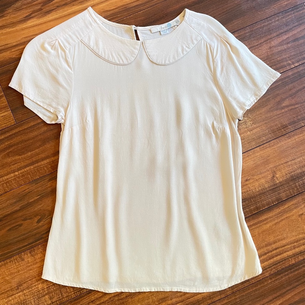 Boden Montpelier Top Pearl Ivory